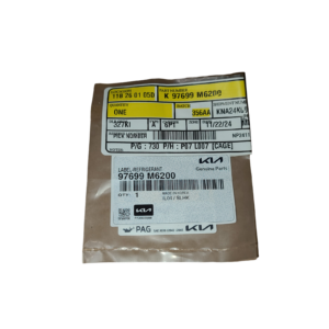 Genuine 2022-2024 Kia Forte AC Label (97699-M6200)