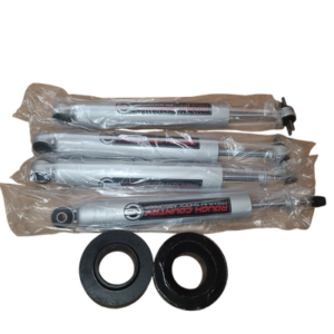 2007-2018 Jeep Rough Country Suspension 1.75-Inch Suspension Lift Kit w/ Shocks